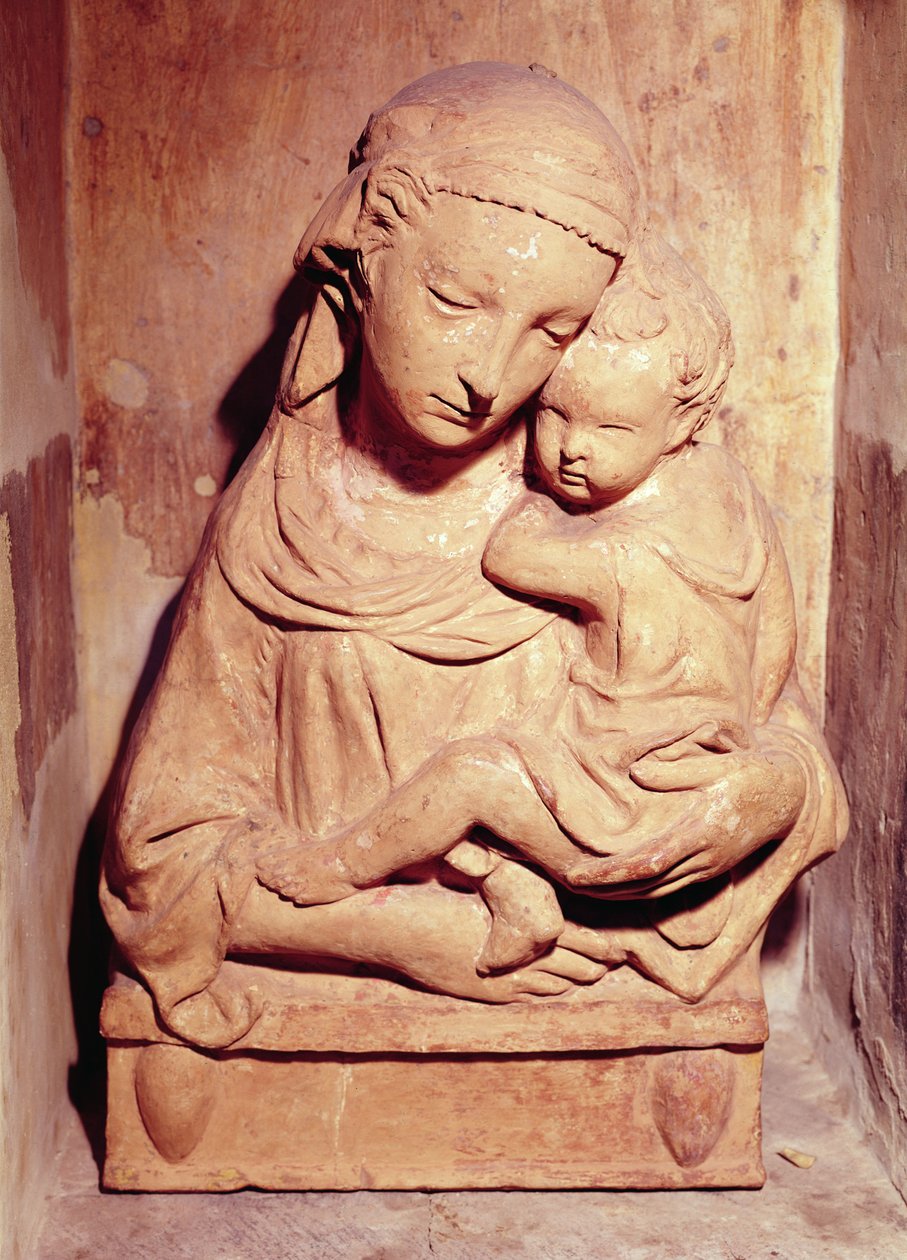 Vergine e Bambino da Jacopo della Quercia