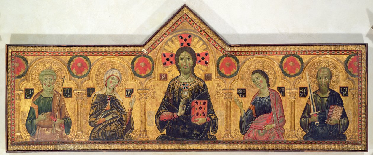 Il Redentore, la Vergine e i Santi da Jacopo di Meliore