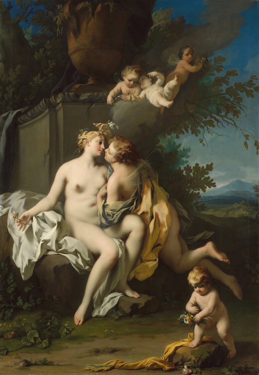 Flora e Zefiro, 1730s da Jacopo Amigoni