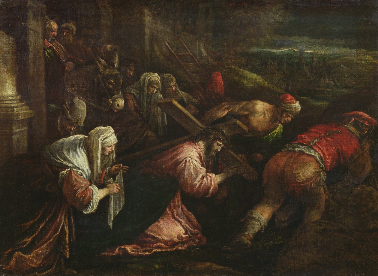 Cristo che porta la croce da Jacopo Bassano