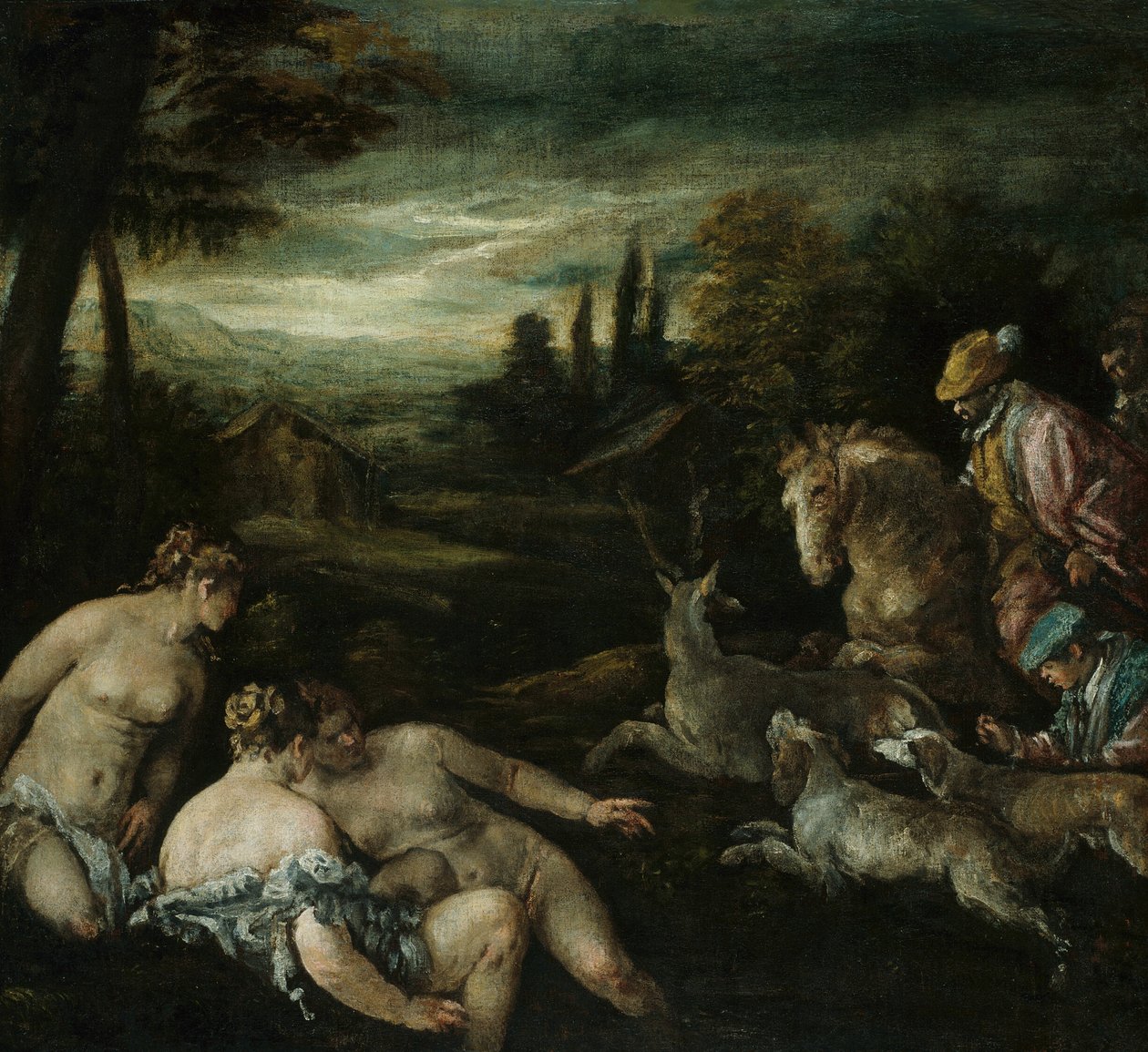Diana e Atteone da Jacopo Bassano