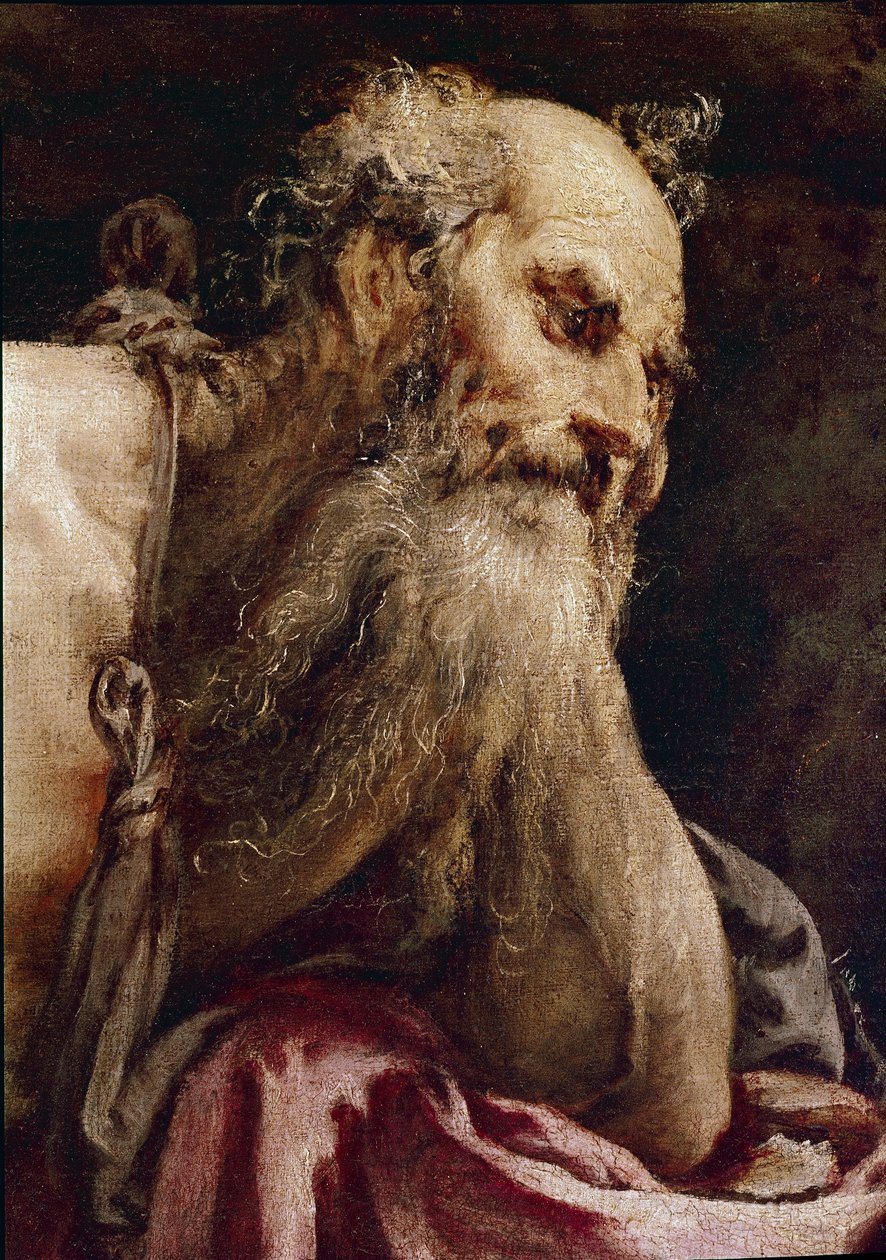 San Girolamo in meditazione da Jacopo Bassano