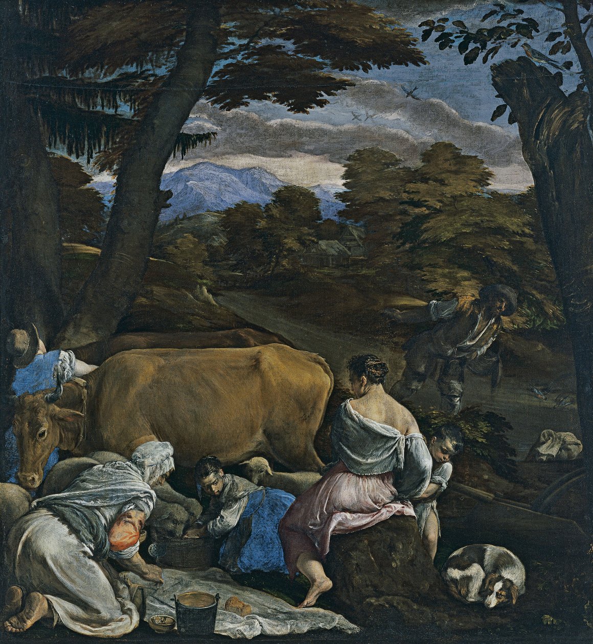 La parabola del seminatore da Jacopo Bassano il vecchio