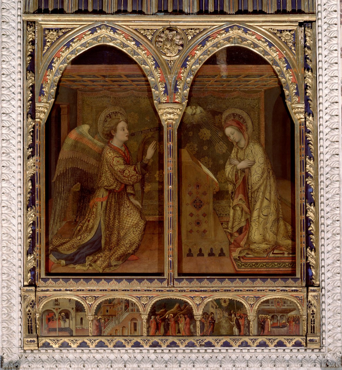 Annunciazione. La colomba dello Spirito Santo da Jacopo Bellini