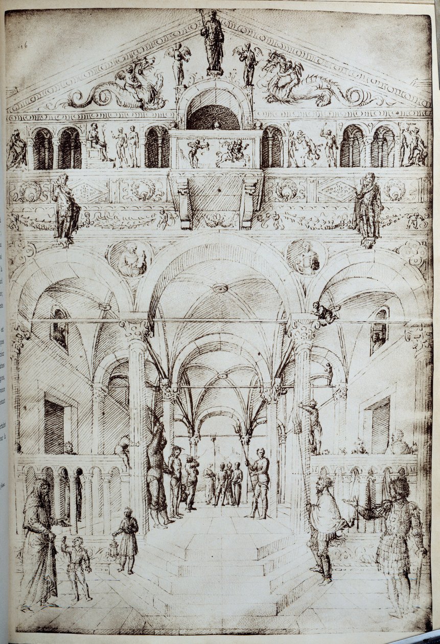 La flagellazione di Cristo da Jacopo Bellini