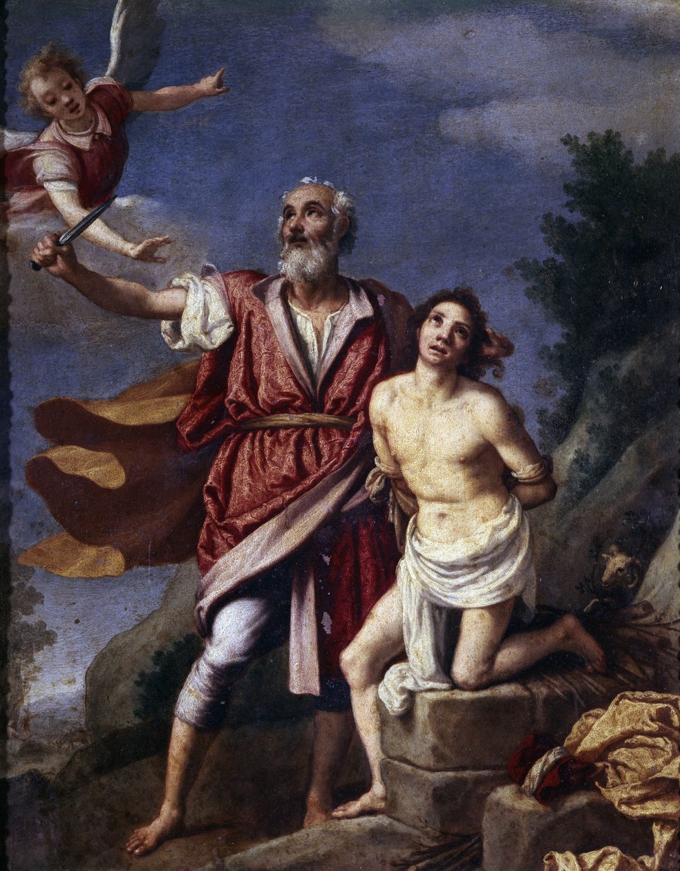 Il sacrificio di Isacco, 1594 da Jacopo Chimenti Empoli