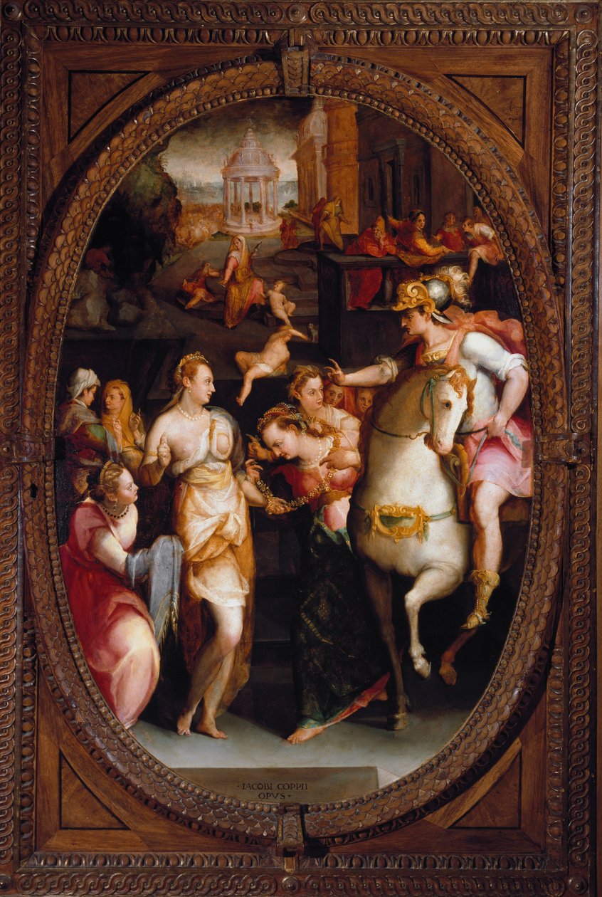 La famiglia di Dario davanti ad Alessandro Magno da Jacopo Coppi
