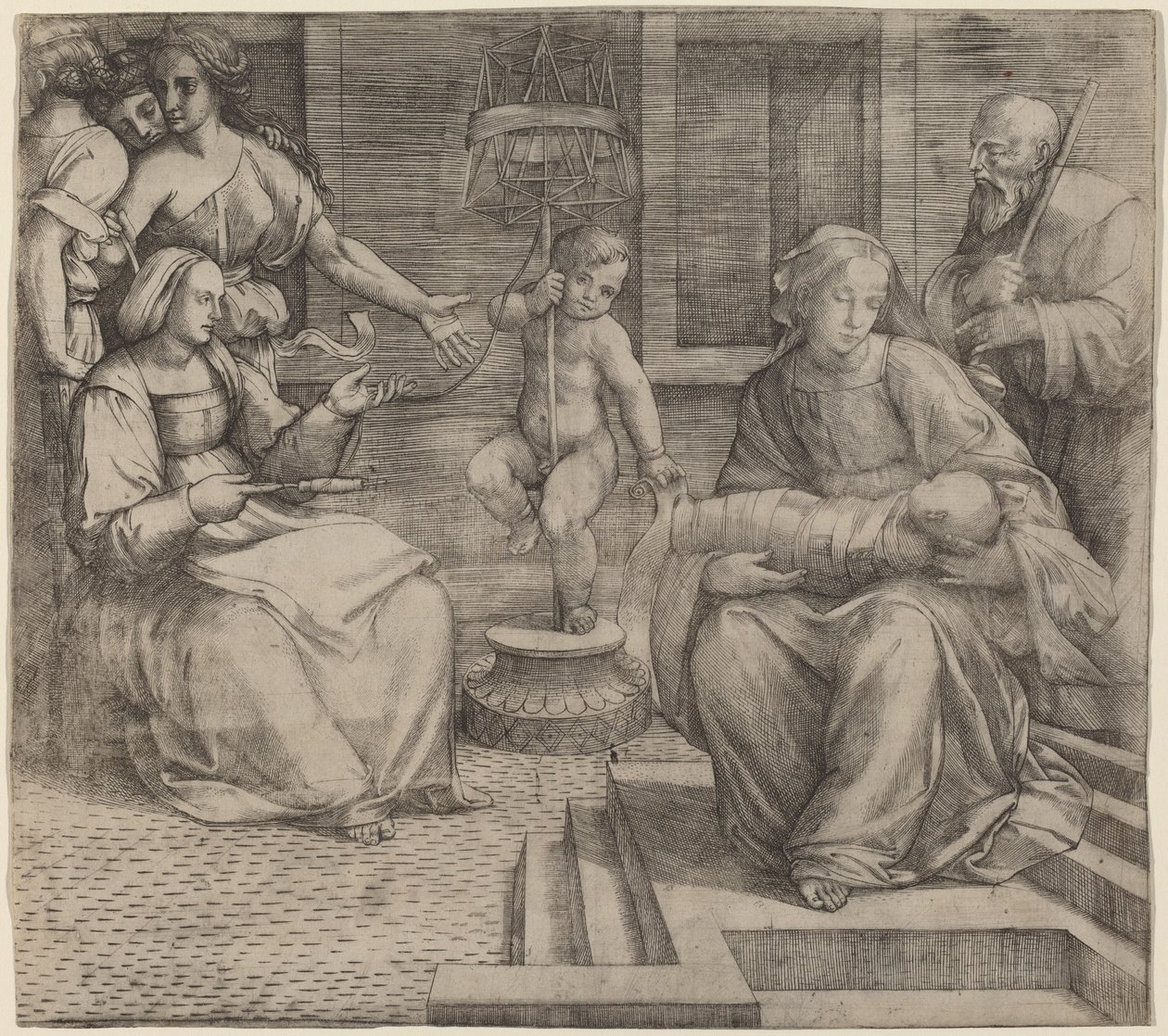 Sacra Famiglia con Sant