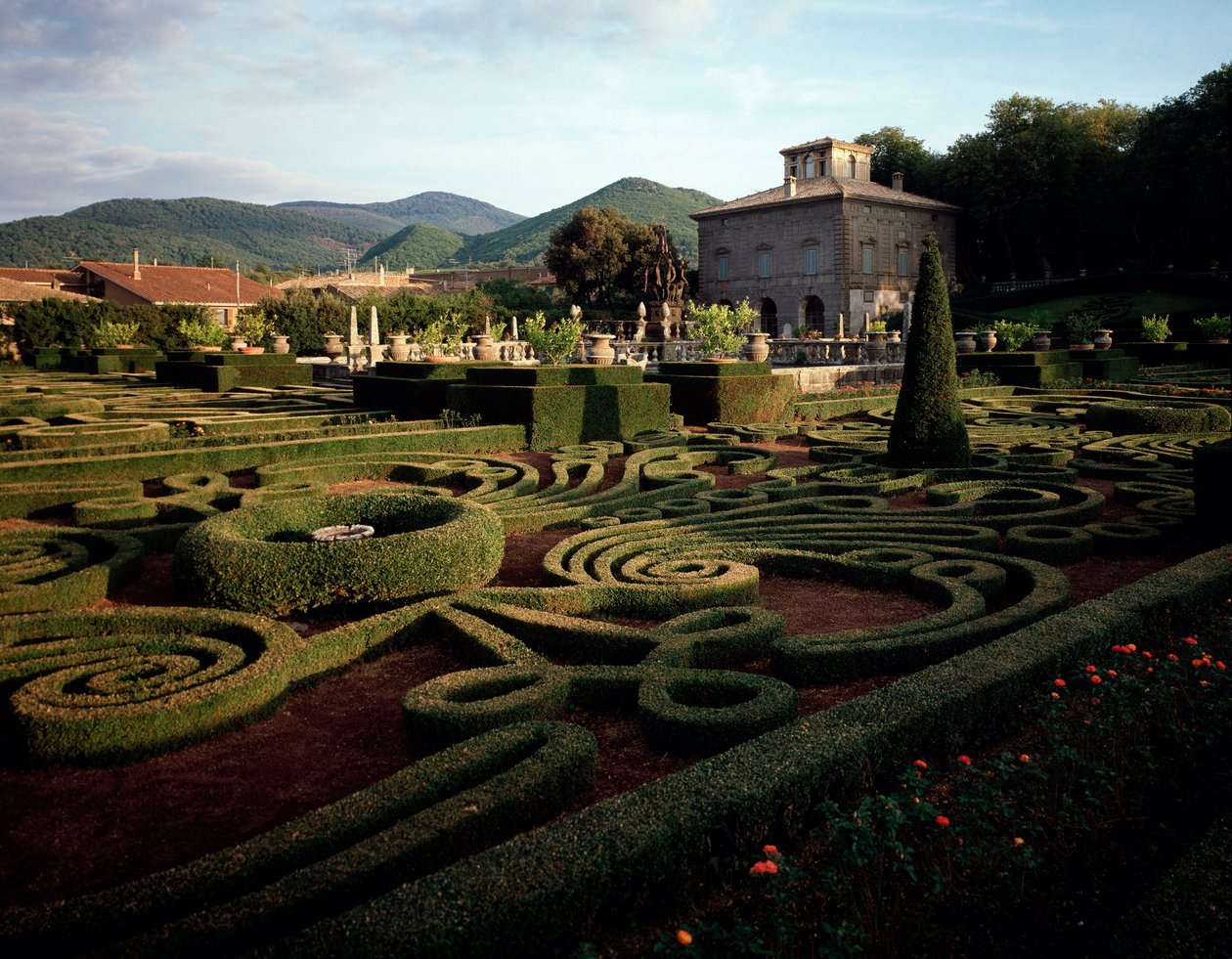 Vista di villa Lante da Jacopo Vignola