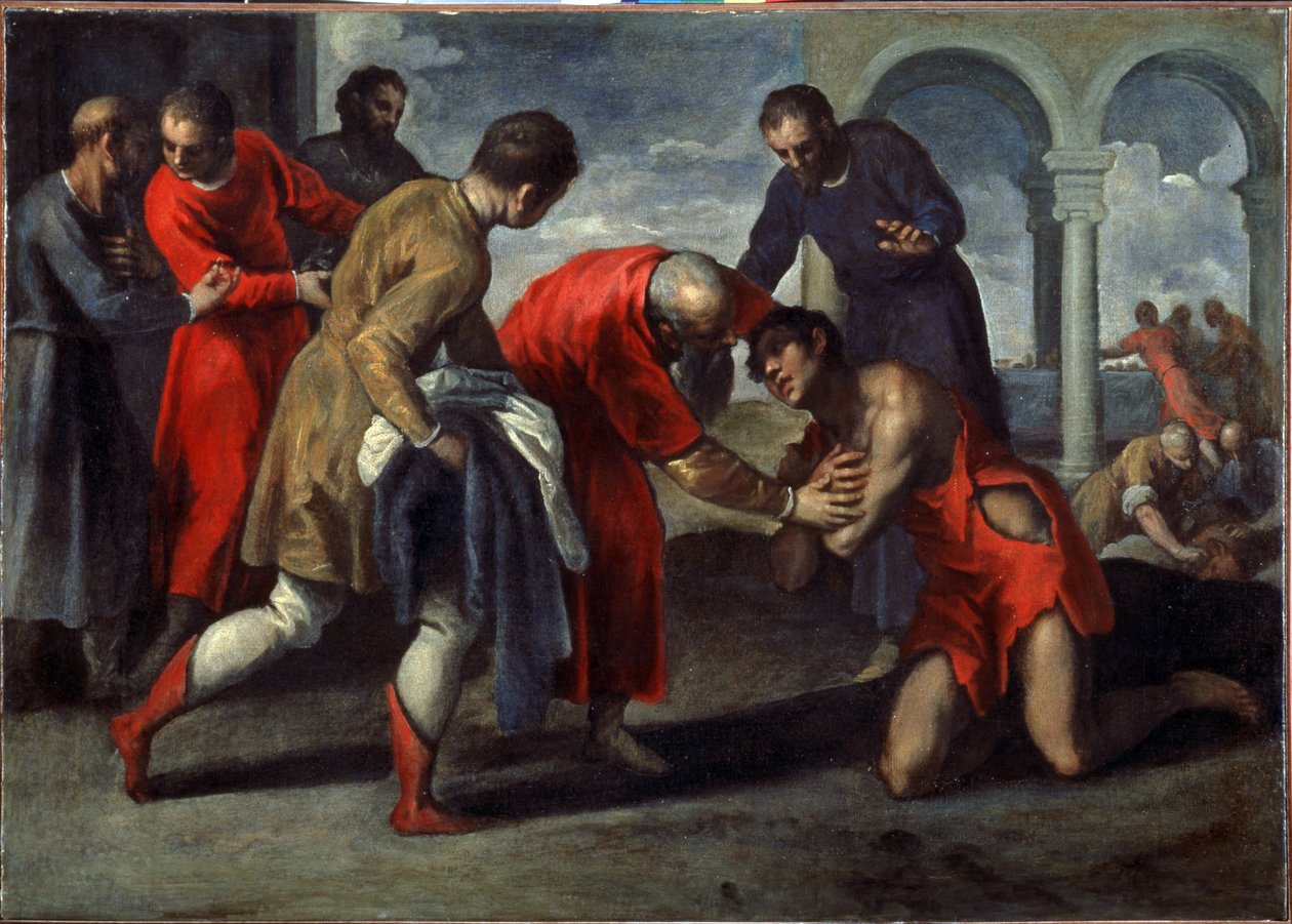 Il ritorno del figliol prodigo da Jacopo Il Giovane Palma