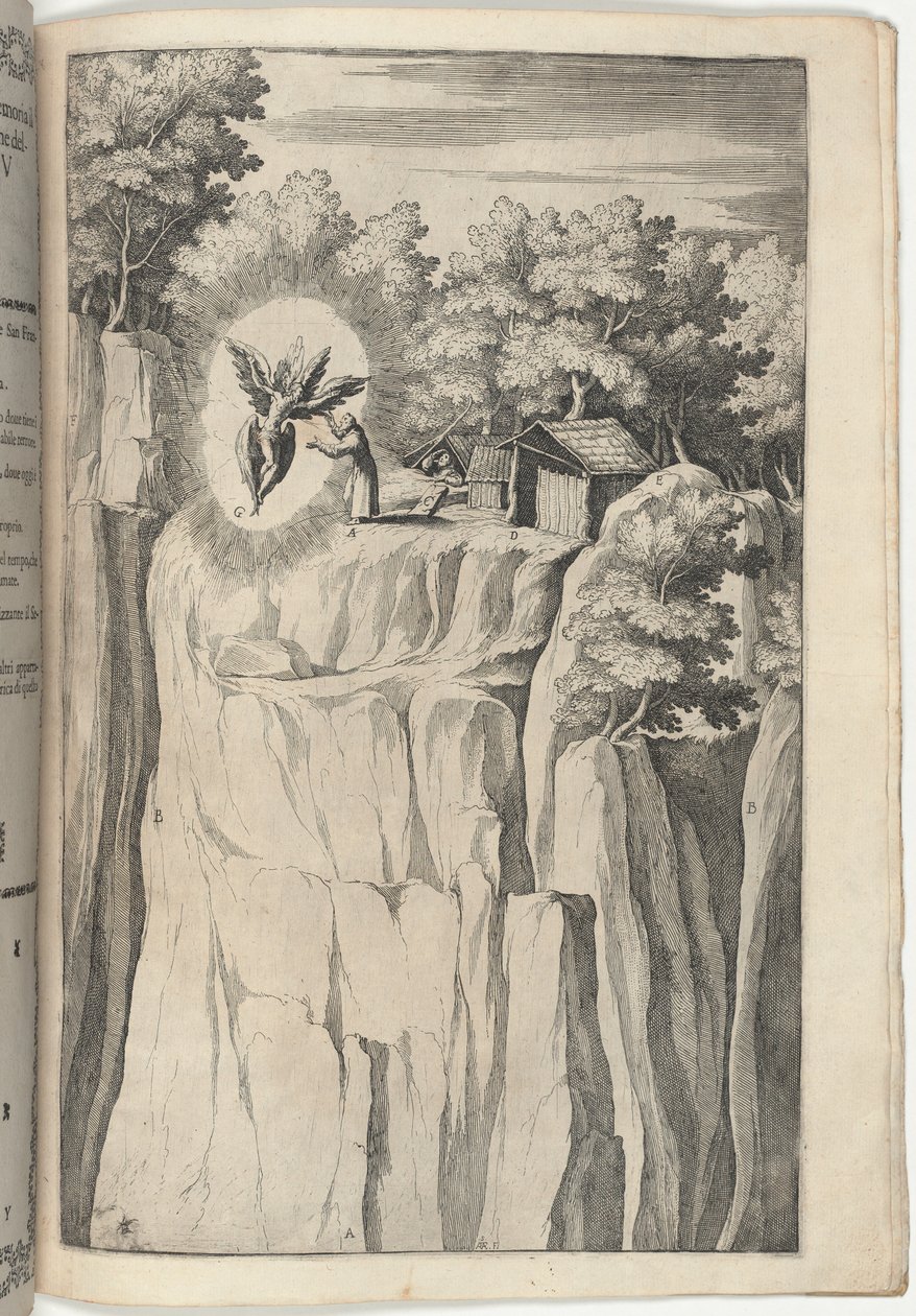 Stimmate di San Francesco [tavola Y] da Jacopo Ligozzi