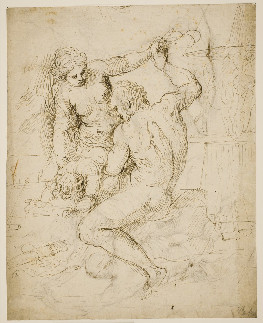 La punizione di Cupido da Jacopo Palma