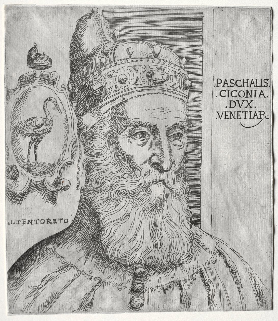 Ritratto di Pasquale Cicogna, Doge di Venezia da Jacopo Palma il Giovane