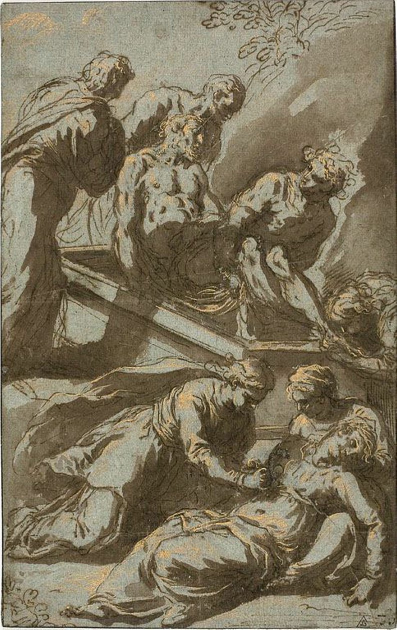 La sepoltura di Cristo da Jacopo Palma il Giovane