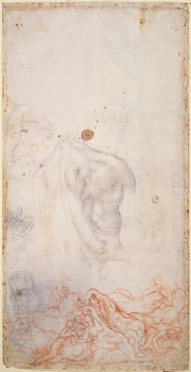 Studio per la Resurrezione dei Morti da Jacopo Pontormo