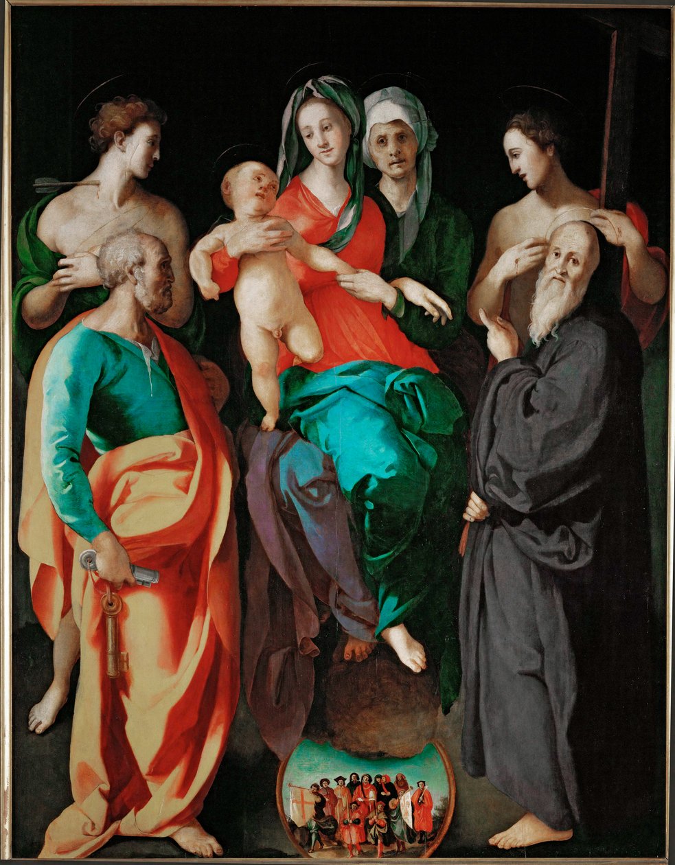 La Vergine con Sant