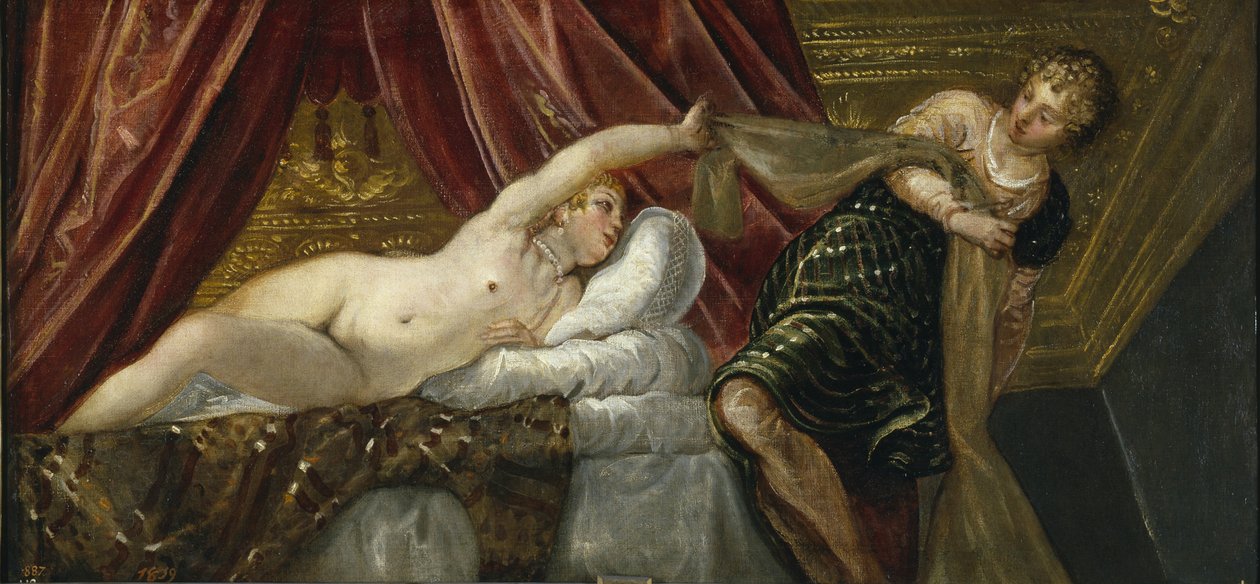 Giuseppe e la moglie di Potifar da Jacopo Robusti Tintoretto