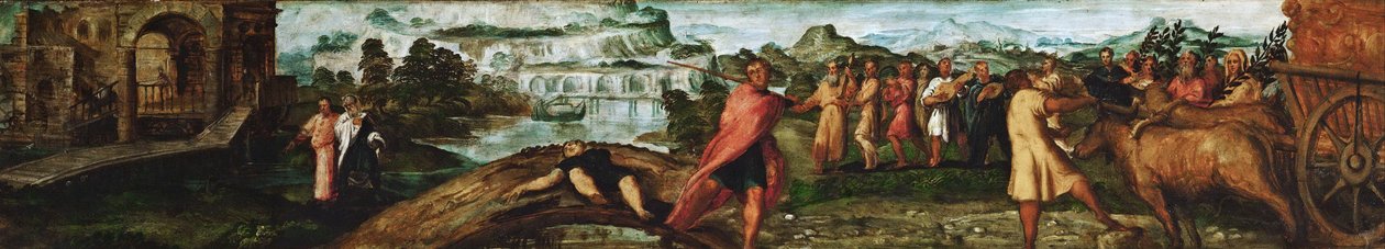 Il re Davide porta l