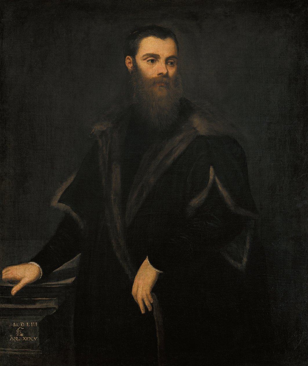 Ritratto di Lorenzo Soranzo 1519-1575, 1553 da Jacopo Robusti Tintoretto