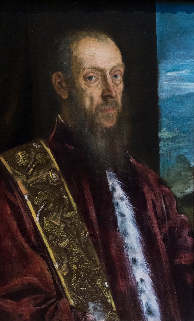 Ritratto di Vincenzo Morosini, c.1575-80 da Jacopo Robusti Tintoretto