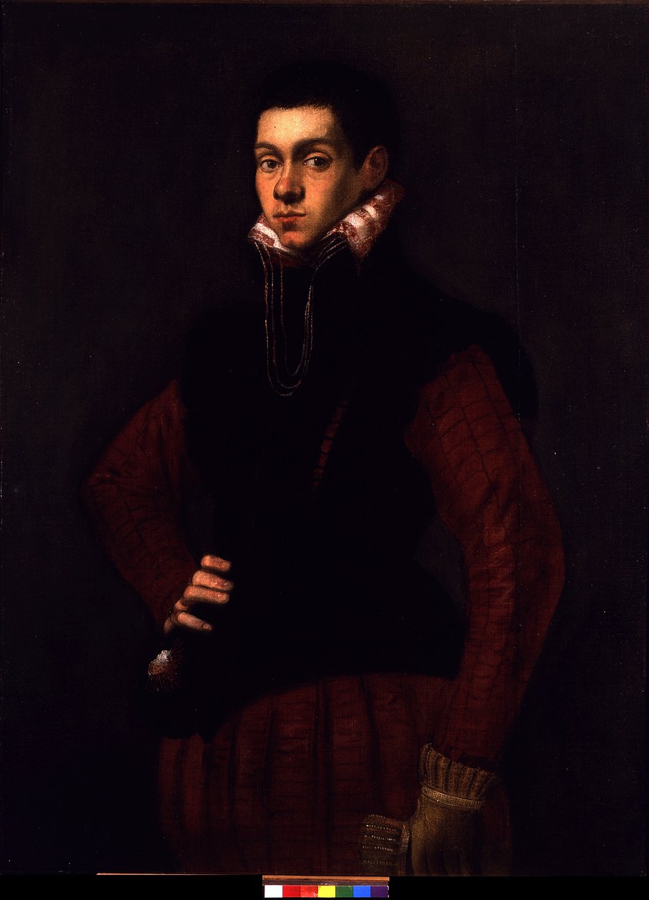 Ritratto di un giovane uomo, c.1565 da Jacopo Robusti Tintoretto