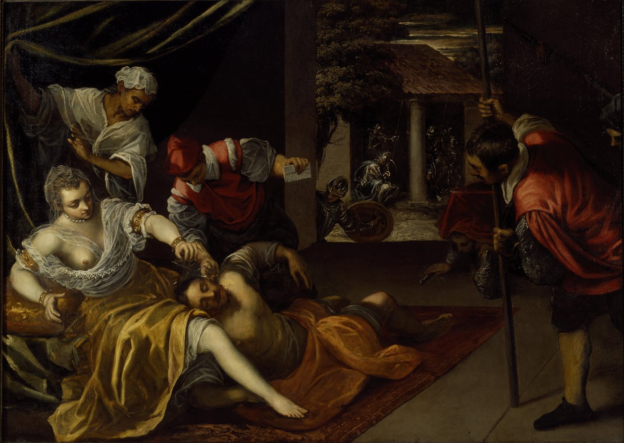 Sansone e Dalila da Jacopo Robusti Tintoretto