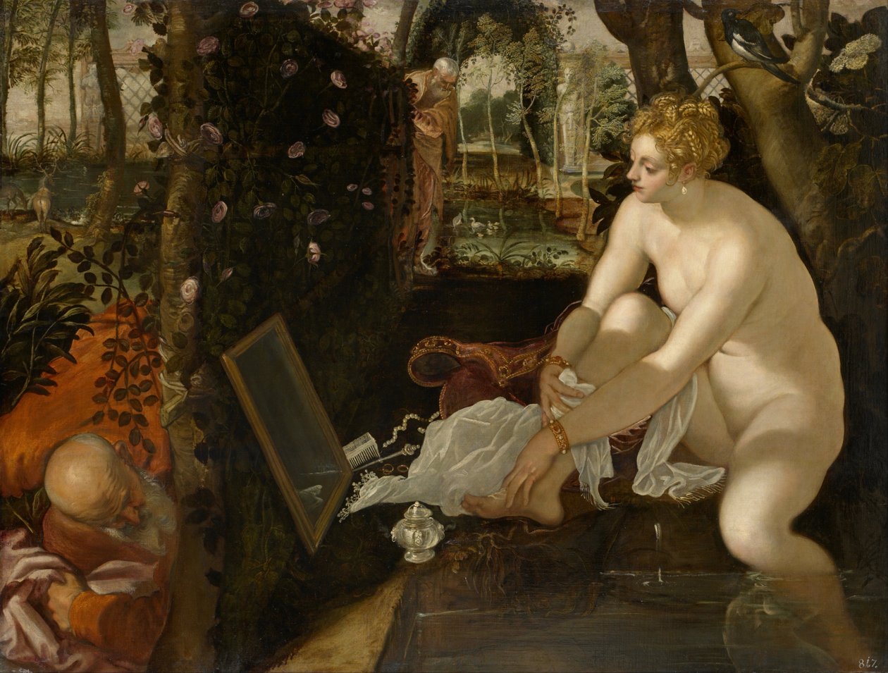 Susanna al bagno da Jacopo Robusti Tintoretto