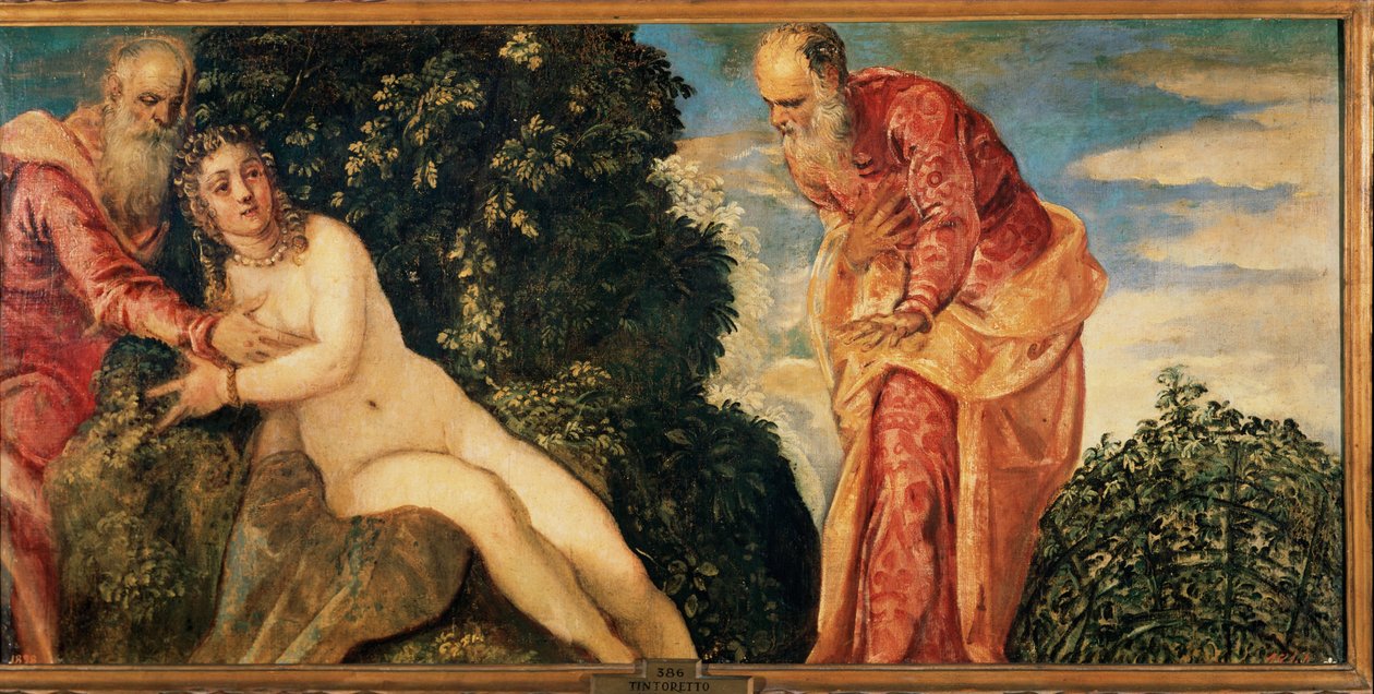 Susanna e gli anziani da Jacopo Robusti Tintoretto
