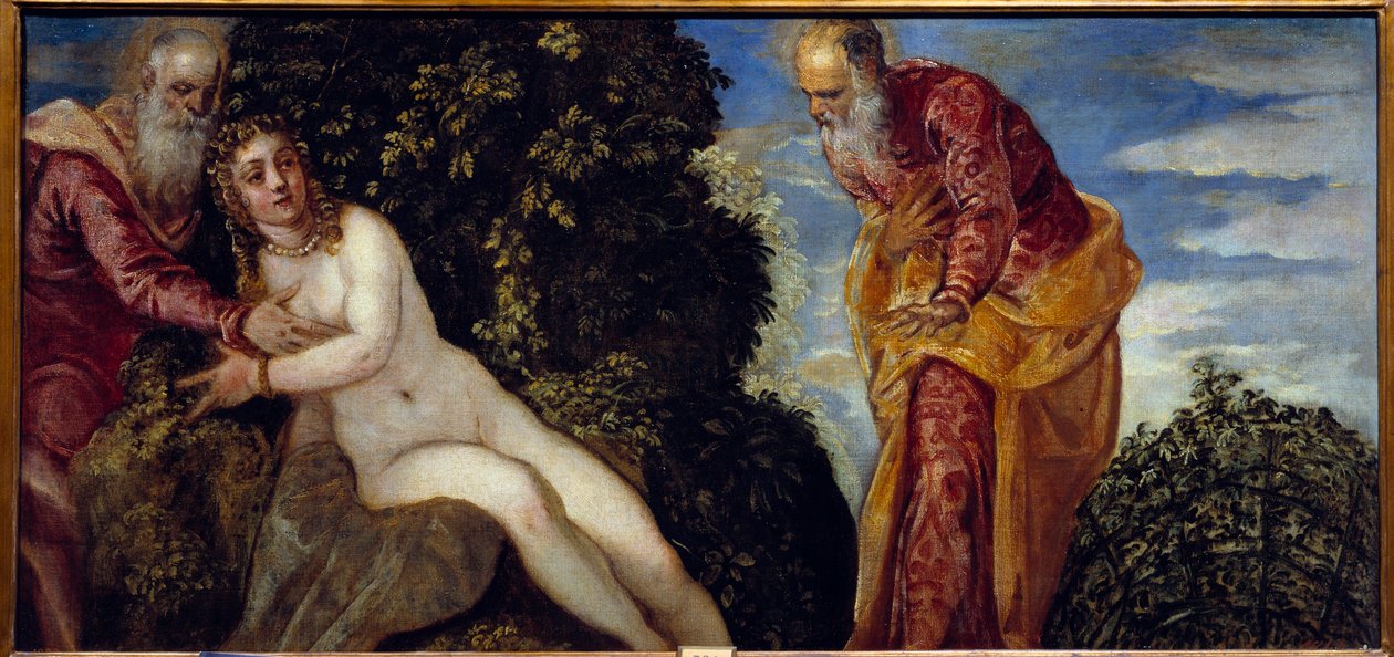 Susanna e i vecchioni da Jacopo Robusti Tintoretto