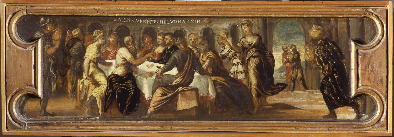 Il banchetto di Baldassarre da Jacopo Robusti Tintoretto