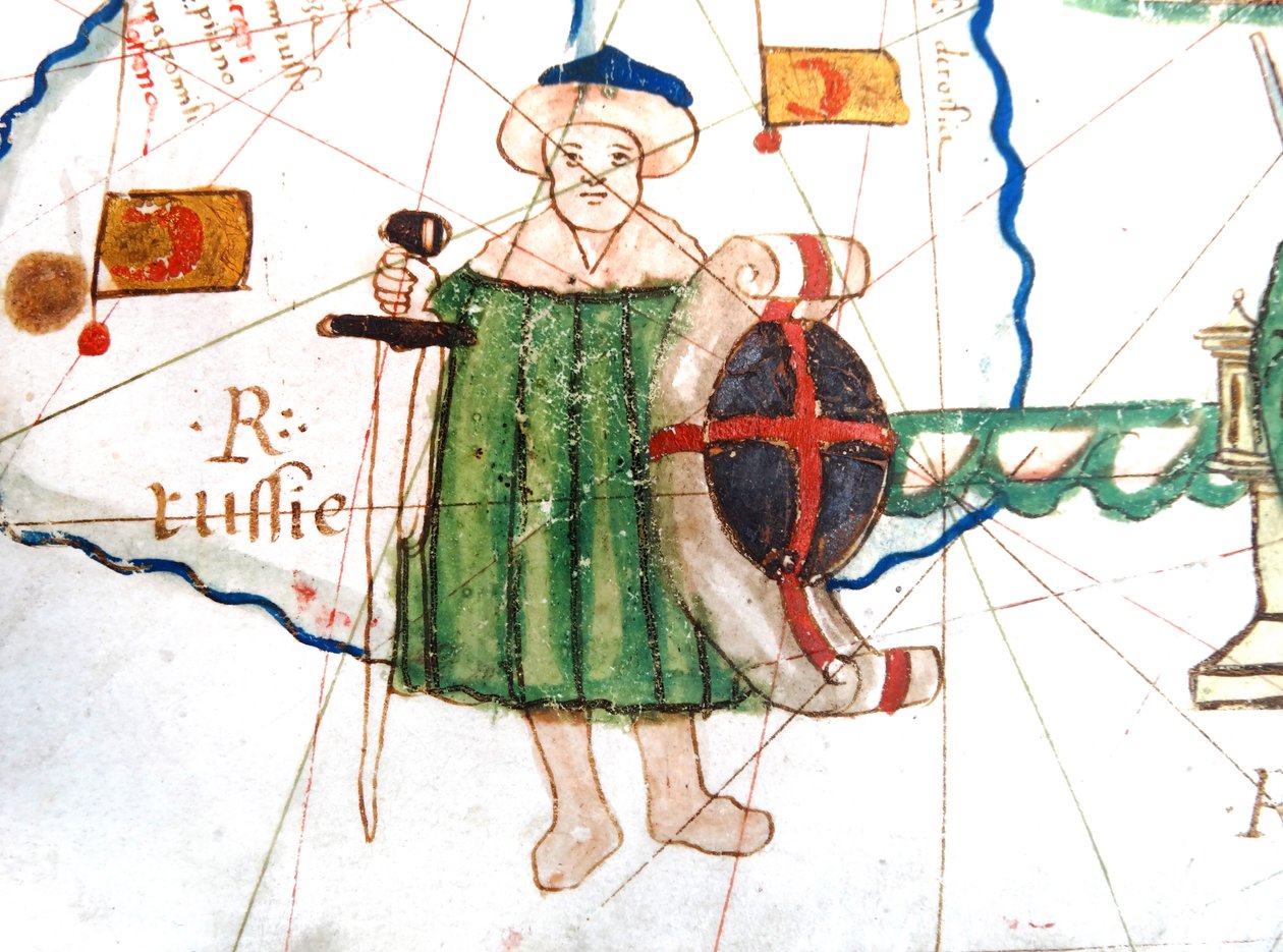 Dettaglio della Turchia da una mappa rinascimentale dell