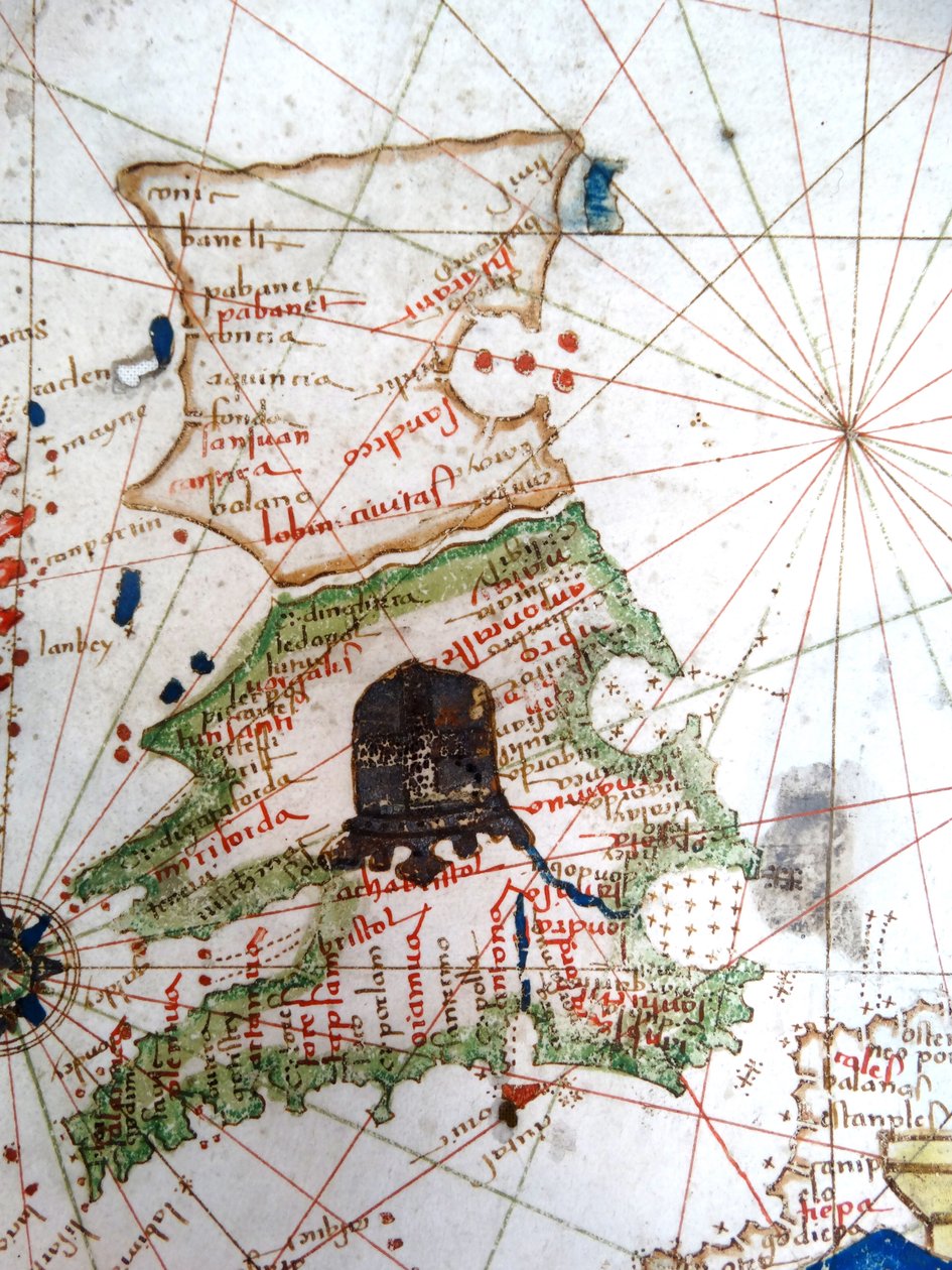Inghilterra, Galles e Scozia, mappa rinascimentale dell