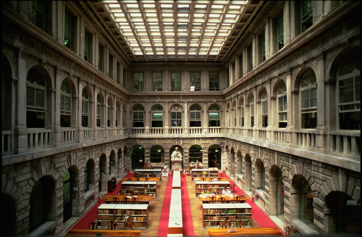 Sala di Lettura, costruita nel 1537-88 da Jacopo Sansovino