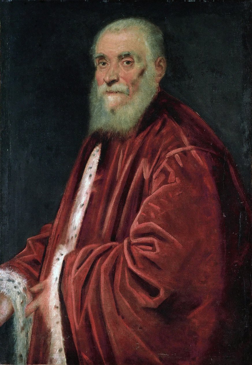 Inglese: Ritratto del senatore Marco Grimani (morto nel 1583) da Jacopo Tintoretto