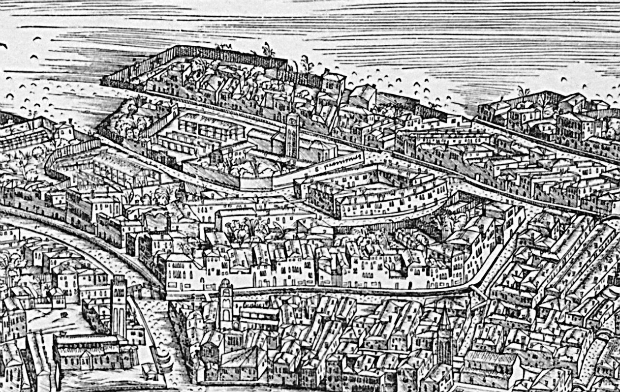Grande Pianta Prospettica - Venezia, c.1500 (dettaglio) da Jacopo de Barbari