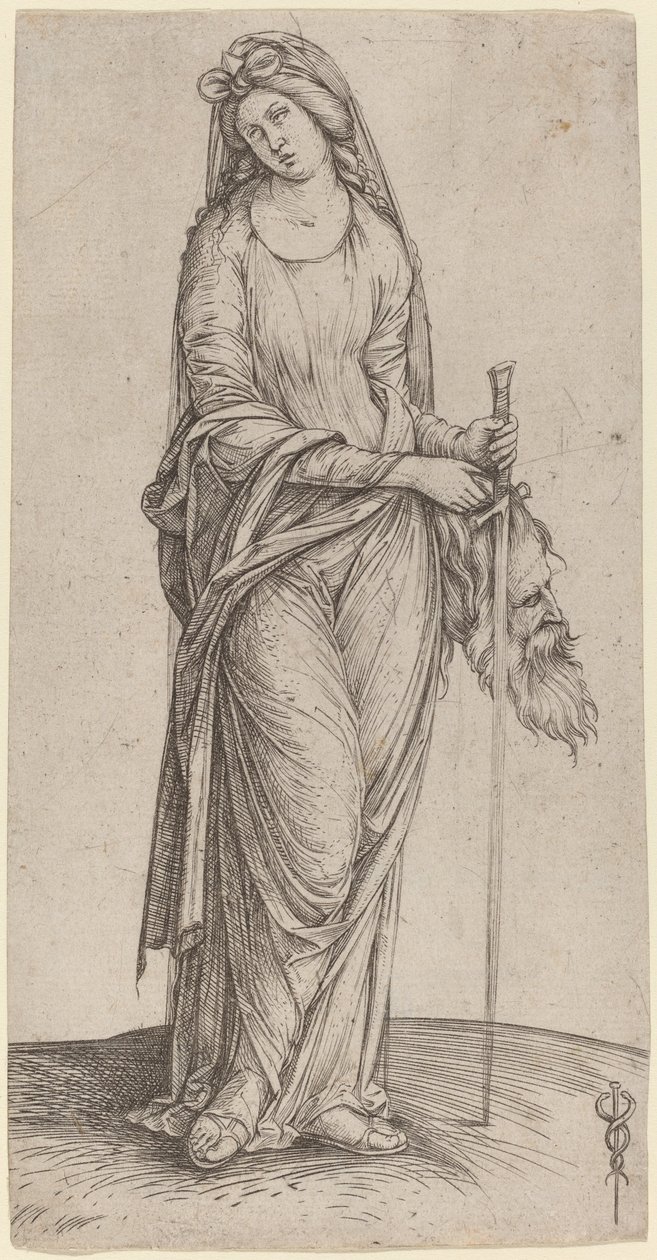 Giuditta con la testa di Oloferne, c. 1501-1503 da Jacopo de Barbari