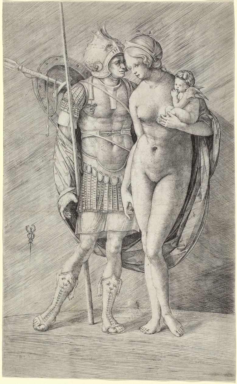 Marte e Venere, c. 1509-1516 da Jacopo de Barbari