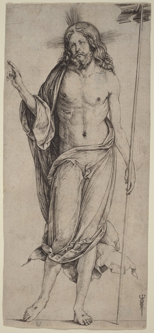 Il Cristo risorto da Jacopo de