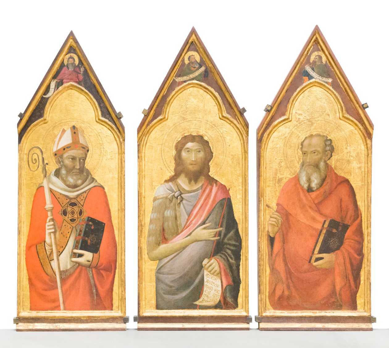 San Giovanni Battista, San Giovanni Evangelista, San Egidio da Jacopo del Casentino