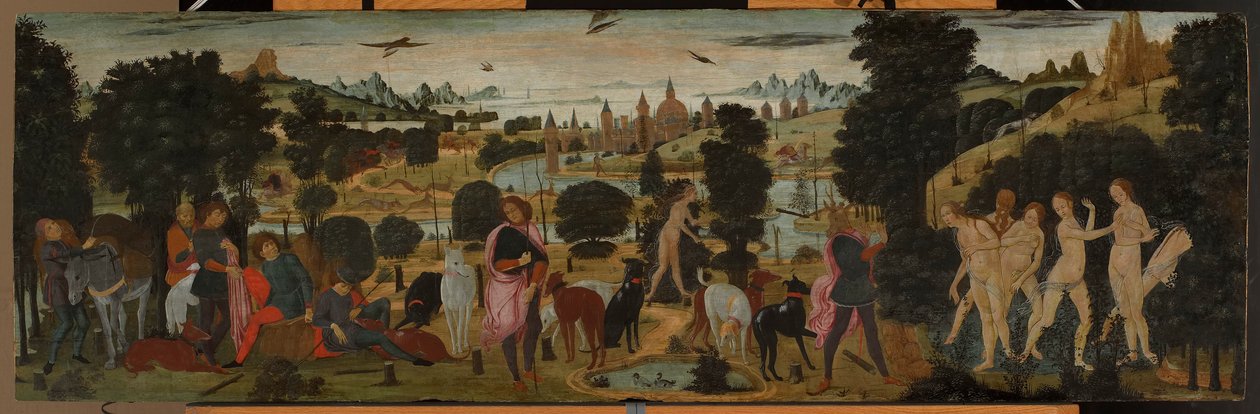 Diana e Atteone da Jacopo del Sellaio