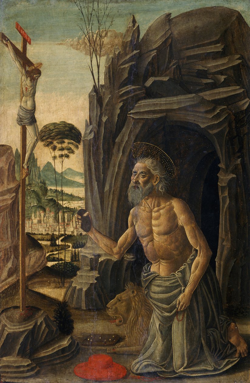 San Girolamo penitente da Jacopo del Sellaio