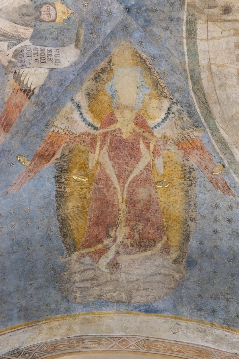 Allegoria della Giustizia (dettaglio) da Jacopo di Cione