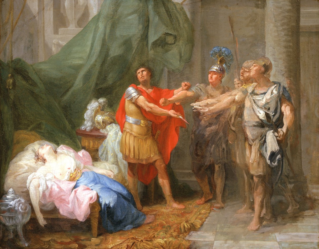 Il giuramento di Bruto, c.1771 da Jacques Antoine Beaufort