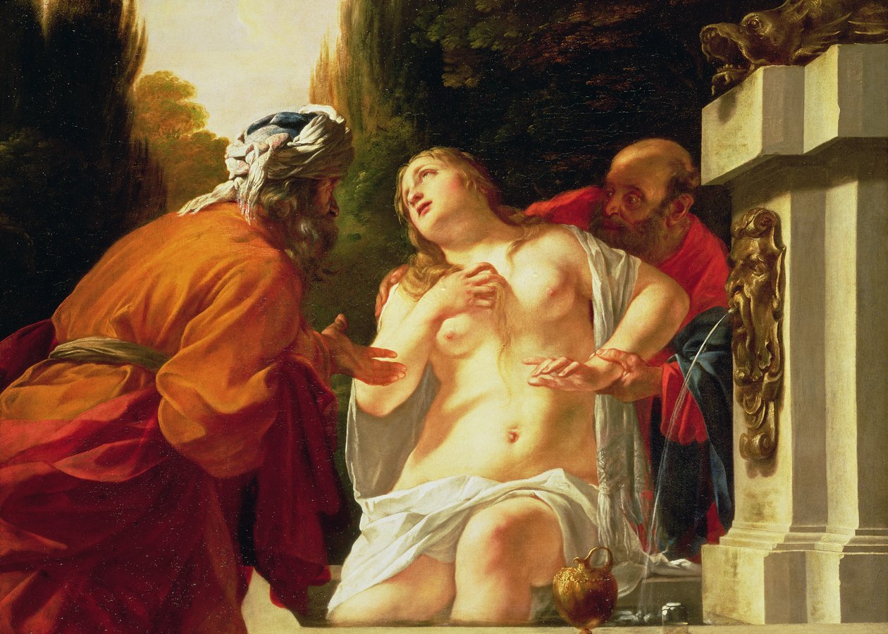 Susanna e i vecchioni da Jacques Blanchard