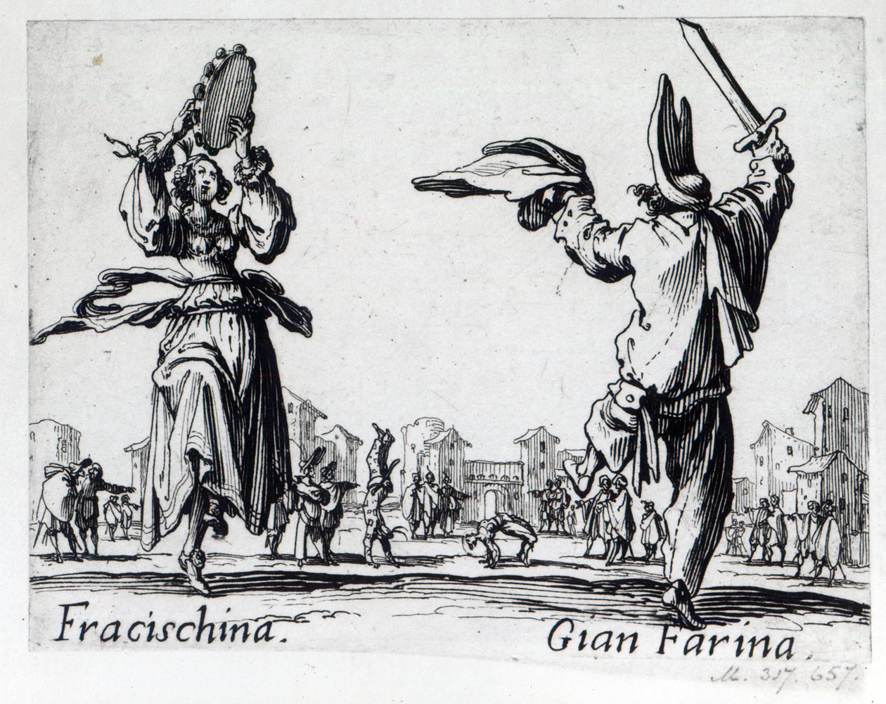 Balli di Sfessania da Jacques Callot