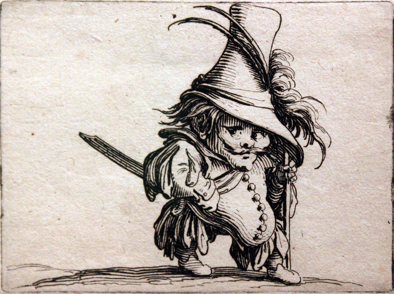 Varie Figure Gobbi da Jacques Callot