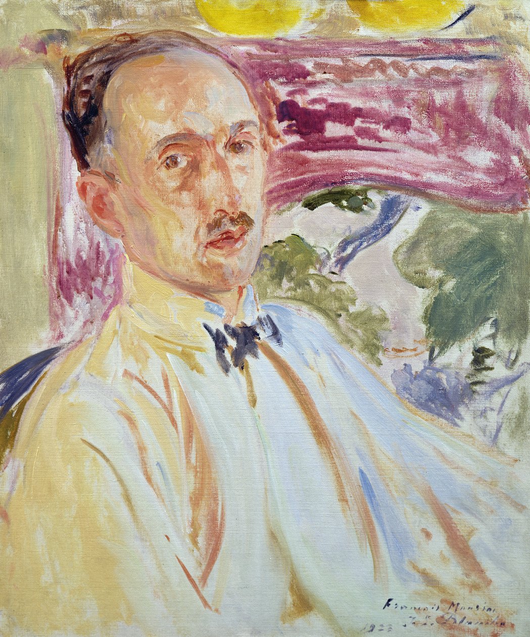 Studio per un ritratto di Francois Mauriac, 1923 da Jacques Emile Blanche