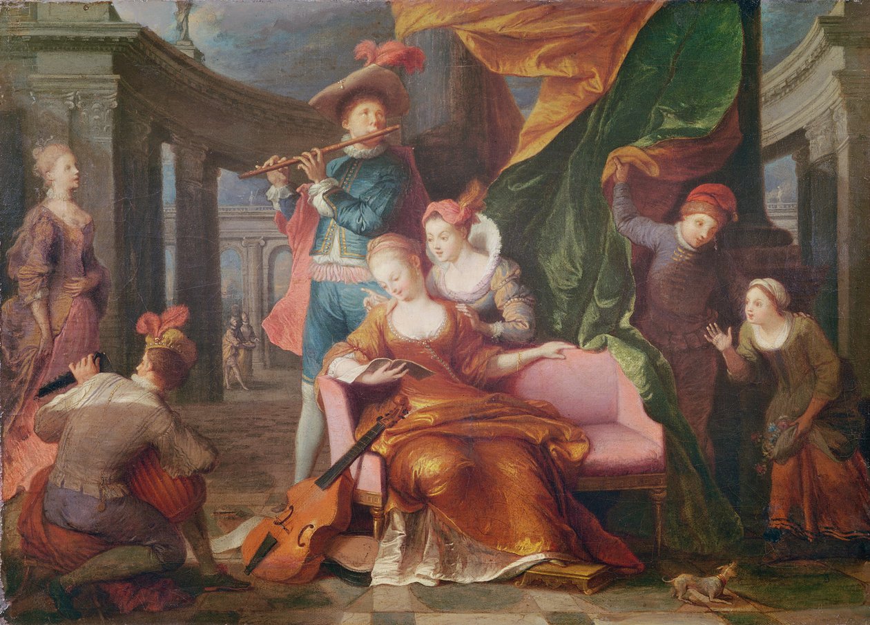 Musica da Jacques Francois Courtin