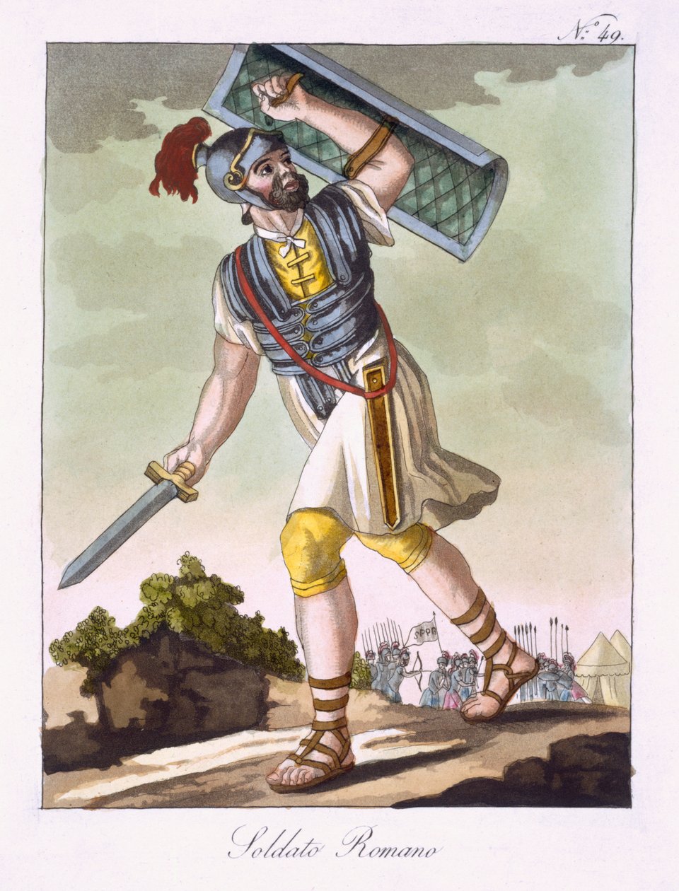Un soldato romano, da 