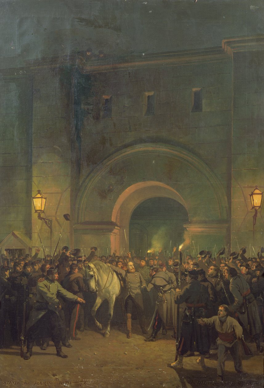 Liberazione dei prigionieri politici dalla prigione di Mazas, 21 gennaio 1871 da Jacques Guiaud